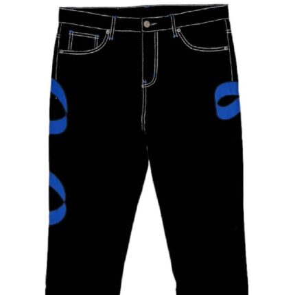 Laugh Now Cry Later Denim Black- Blue