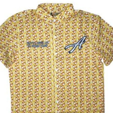Awful Lot of Cough Syrup x Asaali Shirt – Yellow