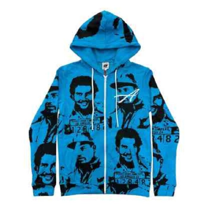 SS24 OG Cartel Hoodie – Aqua